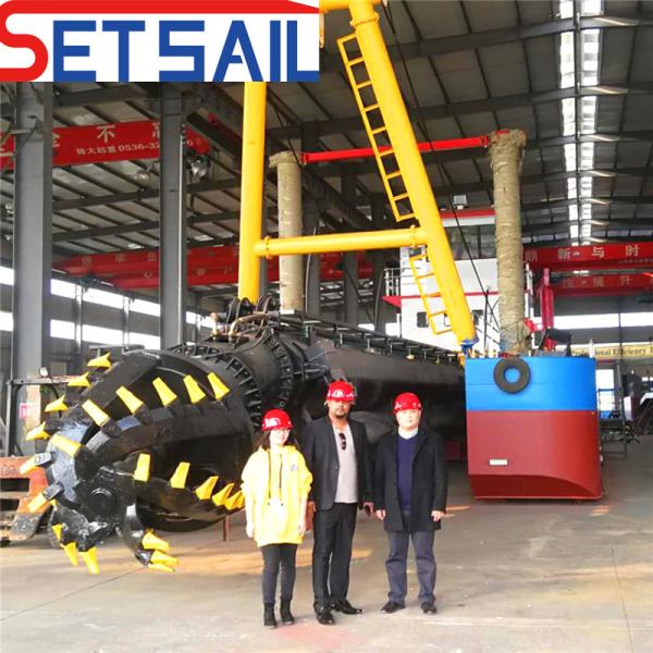 Customized Diesel Power Type 18 Inch Cutter Suction Mud Dredger for Dredging Projects