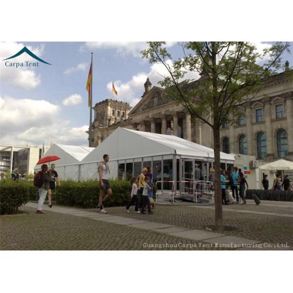 Heavy Duty Materials Custom Canopies Wind Load 100km/h For Commercial Reception