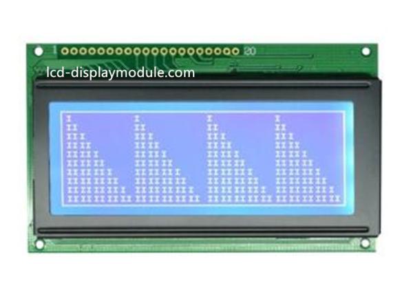 Transmissive Negative Graphic LCD Display Module STN Blue Viewing Area 84mm *