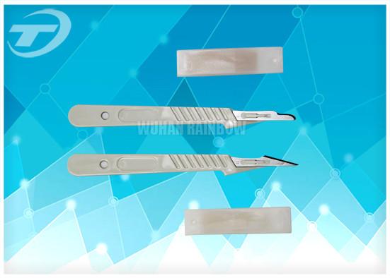 Quality Sterilized Disposable Scalpel With Carbon Steel Balde By Gamma Radiation for sale