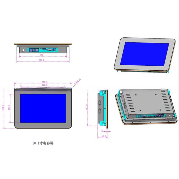 Rugged 10.1 10 Inch Touch Panel PC Industrial Android Tablet With Waterproof Dustproof