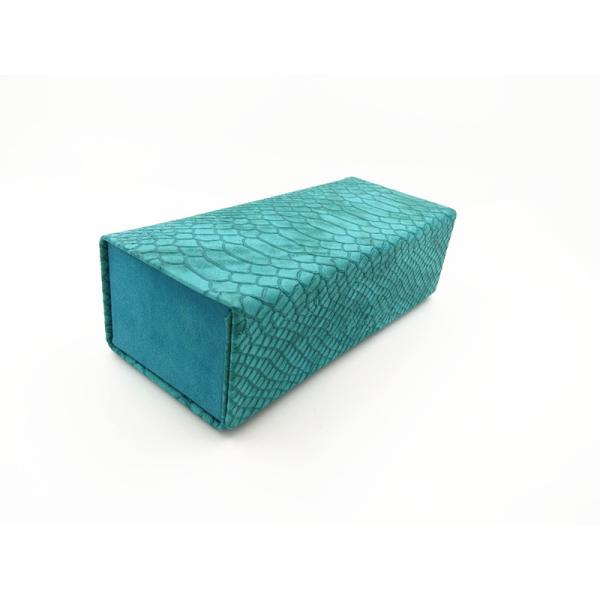 High - Class Custom PU Leather Sunglasses Case For Gift Easy To Clean