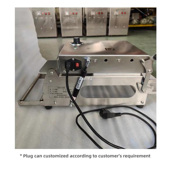 600W Manual Food Tray Sealing Machine 300mm Width Max