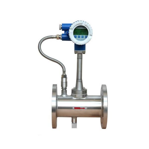 Quality Gas Liquid Steam Electromagnetic Vortex Flow Meter No Mechanical Maintenance for sale