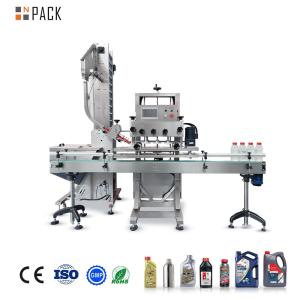 China Npack Full Auto 1000-5000ml Bottle Cap Assembly Machine with 6 Linear Wheels and Online Instruction wholesale