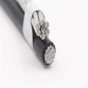 XLPE PVC 0.6/1KV Aerial Bundle Cable IEC60502 Duplex Service Drop Cable