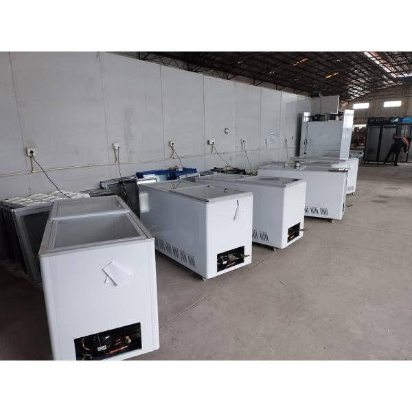 Versatile Commercial Undercounter Display Freezer Island functional