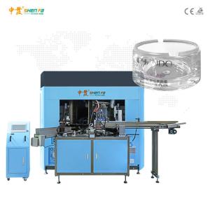 China SF-SHR460 Four Color Screen Printing Machine For Cosmetic Jars wholesale