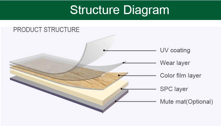 Direct Regular Waterproof Modern SPC Vinyl Plank Flooring with Eco-friendly Advantages