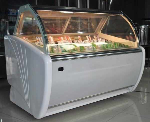 Quality R404a Ice Cream Display Case for sale
