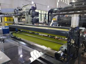 China PLC Control PET Sheet Extrusion Machine 10-100rpm Screw Speed wholesale