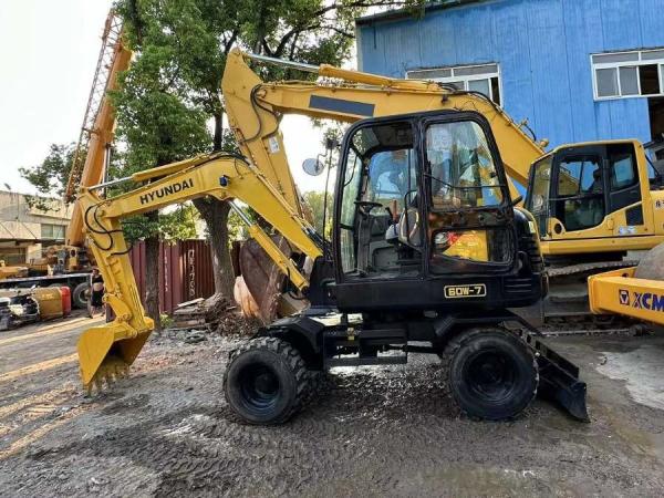 Quality Korea Used Hyundai Excavator for sale Second Hand R60w-7 6 Ton Jindongyu Machinery for sale