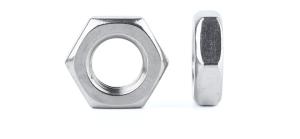China DIN439B Stainless Steel Thin Hexagon Nuts Stainless Steel Jam Nuts wholesale