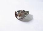 China PCB Mount TNC Male Connector / RF Micro Coax Connector 1.3 max 0-4 GHz VSWR wholesale