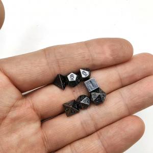 China GST Mini PRG Dice Polyhedral Small RPG Role Metal Custom For DND wholesale