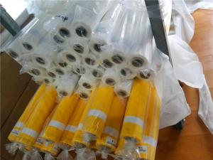 China Printed Circuit Boards Polyester Printing Mesh , Flexible Yellow 110 Mesh Screen wholesale