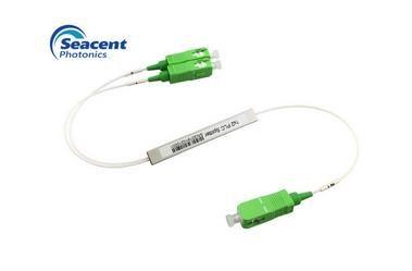 Quality Passive Optical Network 1x2 Fiber Coupler Micro Type Good Channel Uniformity for sale