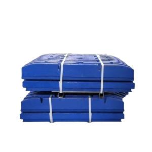 China Casting Processing Type Jaw Plate Movable for High Manganese Steel C125 Jaw Crusher wholesale