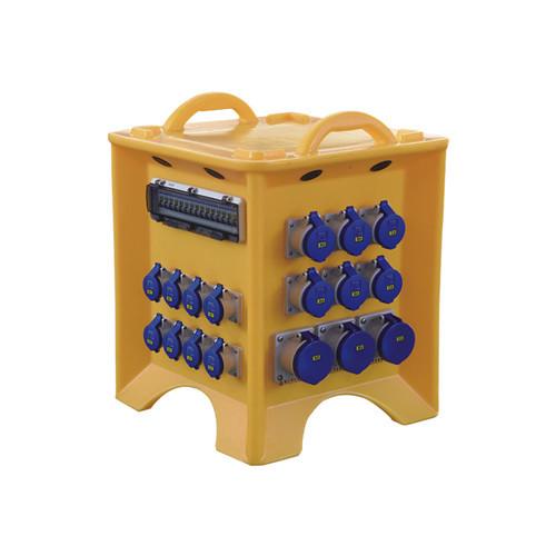 Quality 32A Low Voltage Waterproof Stage Power Distribution Box IEC Standard for sale