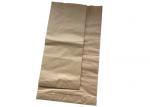 High Speed Filling Heavy Duty Kraft Paper Bags Durable 3 Layers With PE Bag