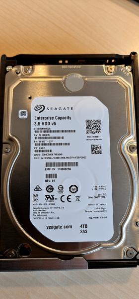 Quality 005032933 Dell Emc Data Domain Dd2200 Dd2500 Hdd 3TB 7.2K 6G 3.5 LFF SAS for sale