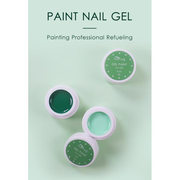 Professional Non-Toxic Gel Nail Polish for Salon Easy Soak Off Custom Glitter Painting and Arylic Material