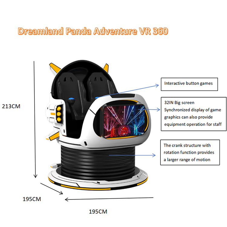 Virtual Reality VR Movies Vr Movement Platform With Virtual Reality Gaming Station VR 360 Game Machine CPU 10100F/8GB Memory/ Motherboard H510M US