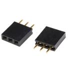 2.54mm Single Row Pin Female Pin Header Socket 1*2p 3p 4p 5p 6p 7p 8p 9p 10p 12p