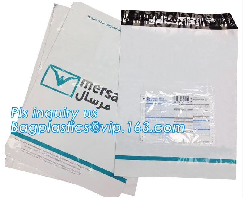 cornstarch made biodegradable and compostable courier mailing plastic shipping packaging bag with custom logo CLOTH PACK