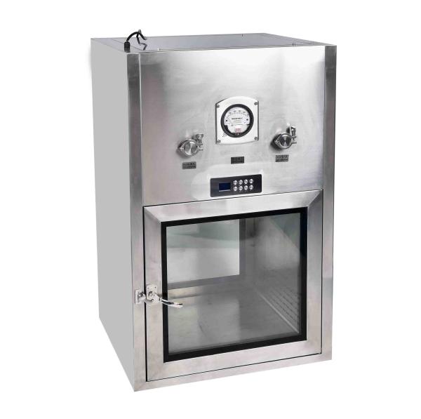 Quality Laminar Flow Dynamic Stainless Steel Cleanroom Pass Boxes HEPA Filter for sale