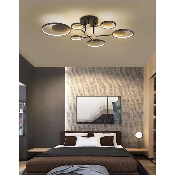 7 / 10 / 12 Heads Glass Ball Full Copper G9 Modern Pendant Light