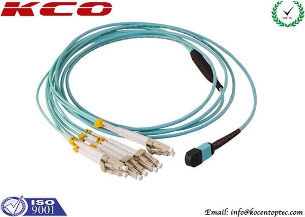 Quality Single Mode MPO MTP Patch Cord 8 Cores LC 10G OM3 Patch Cord for sale