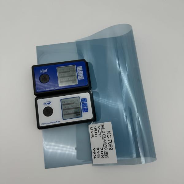 Quality Customizable Car Window Solar Film VLT70% High Precision For Longterm Use for sale