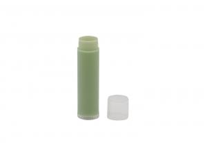 China Milky Green 5g Empty Diy Lip Balm Containers Bulk on sale