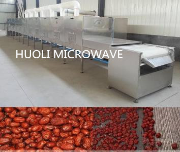 Automatic Microwave Drying Equipment Belt Type Microwave Oven Drying For Grain Soybean