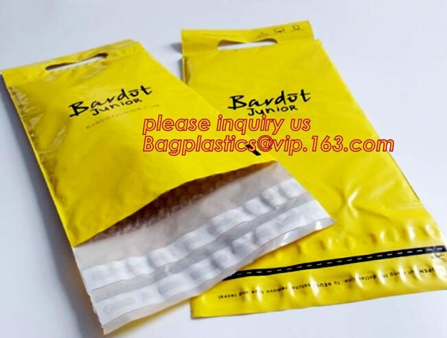 cornstarch made biodegradable and compostable courier mailing plastic shipping packaging bag with custom logo CLOTH PACK