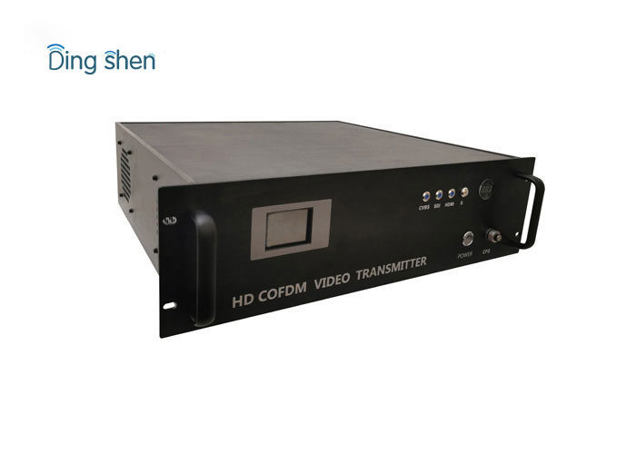 Outdoor Long Range COFDM Wireless Transmitter 60W Video and Data Transmission RS232/RS485 PTZ Control