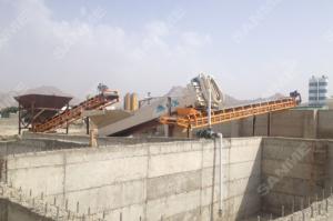 China High Output Stone Sand Washer Reasonable Structure Convenient Maintenance wholesale