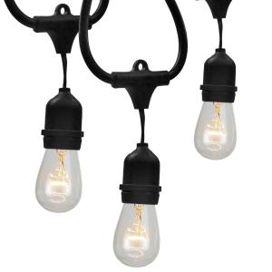 Customized Color G40 Festoon Globe String Catenary Light Solar