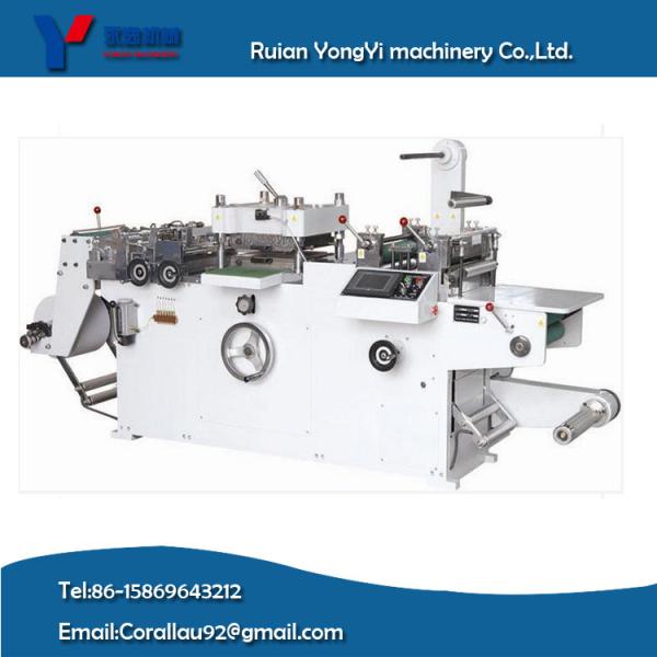 Quality Auto Die Cutting Machine for Self Adhesive Label for sale