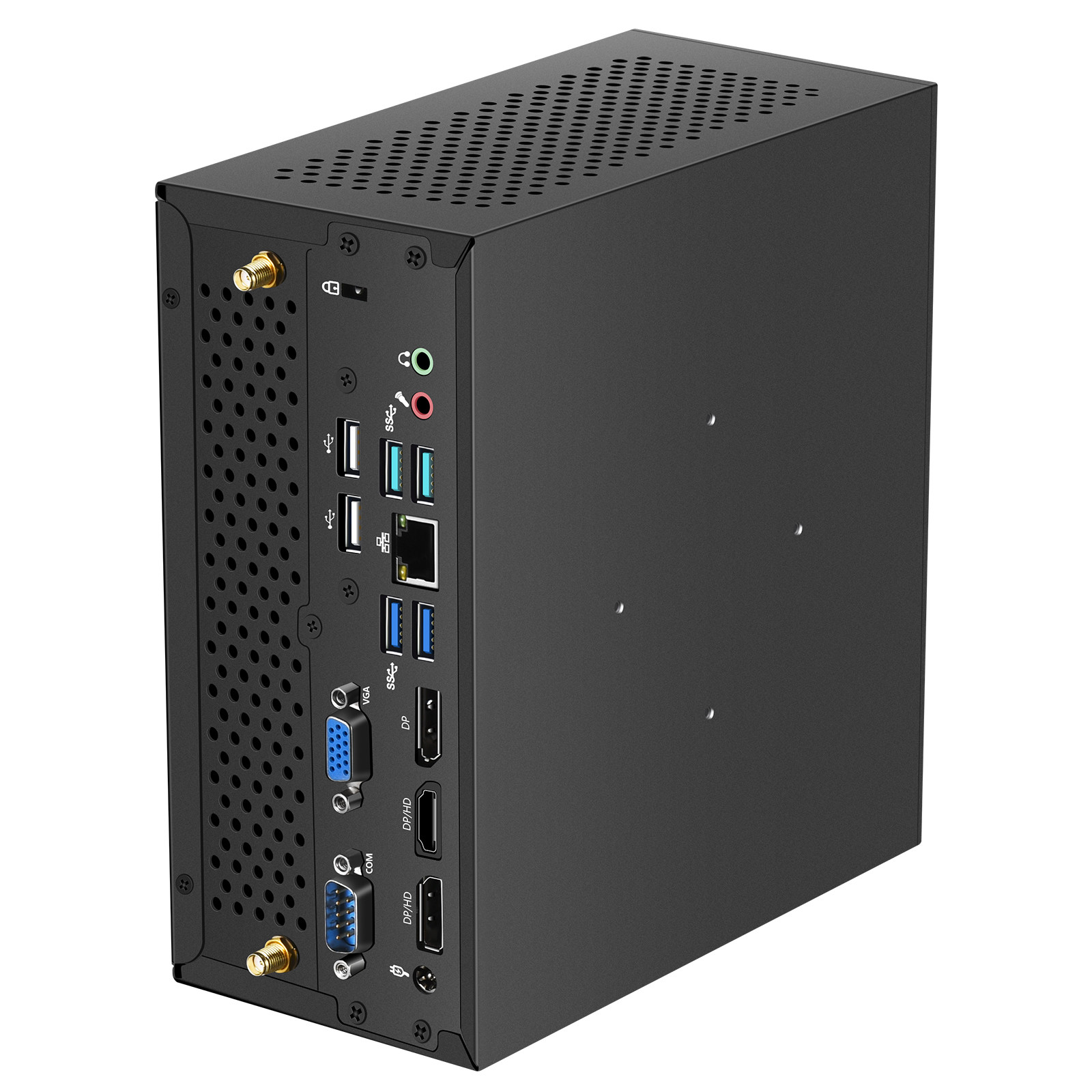 SFF PC Workstation with i7-13700, 16+512GB 4 x display port 4x USB3.2, 1x COM