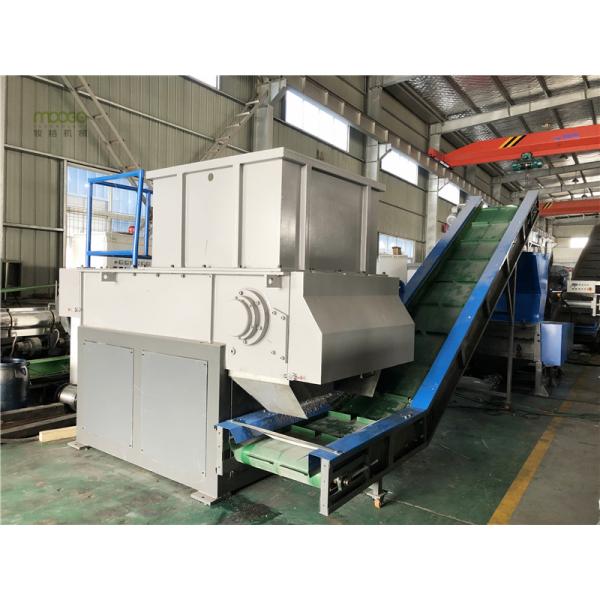 Single Shaft Waste Plastic Lumps Shredder Machine 200kg/H Granulator