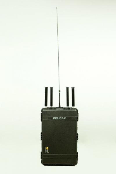 Quality 20 - 2700Mhz Portable Mobile Signal Jammer , EOD Cell Phone Signal Blocker Device for sale