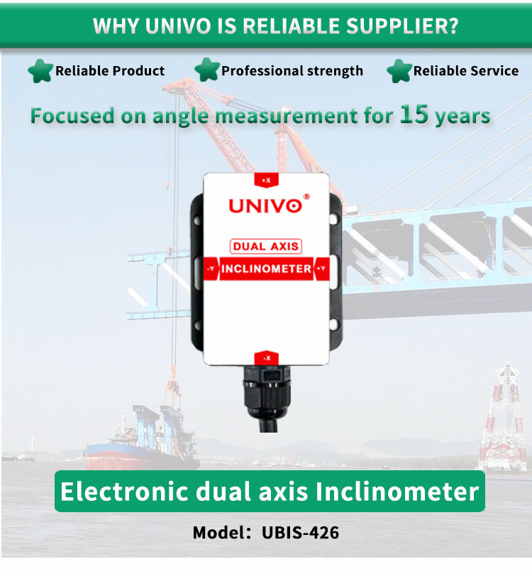 High Precision and Industrial Dual Axis Inclinometer with Digital Inclination Sensor
