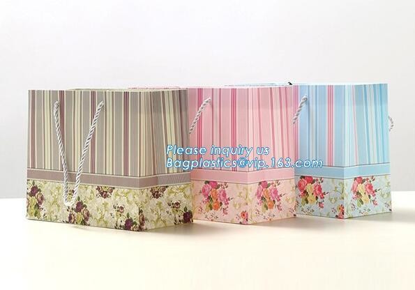 Fashion Custom Printing Luxury Gift Shopping Carrier Paper Bag With Your Own Logo Print,strong twisted handle black leat