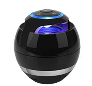 Compact Body D78*H78mm Supports Bluetooth AUX TF Card FM Radio. Built-In 300mAh Battery USB Charging 40mm Speaker Unit