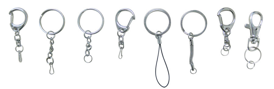 Bag Racing Match Embroidered Key Chain Cotton Polyester Material