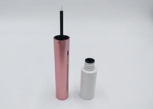 China Makeup Beauty Plastic Empty Lipgloss Tubes Rose Color Surface 10ml Small Size on sale