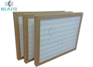 China Waterproof Cardboard Air Filter With High Dust Holding Capacity 400 x 400 x 50mm wholesale