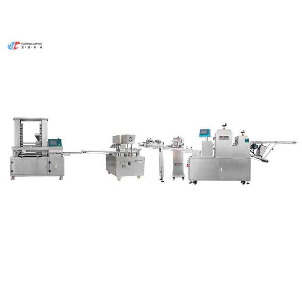 220V 35KW Automatic Bread Production Line Stainless Steel Touch Screen